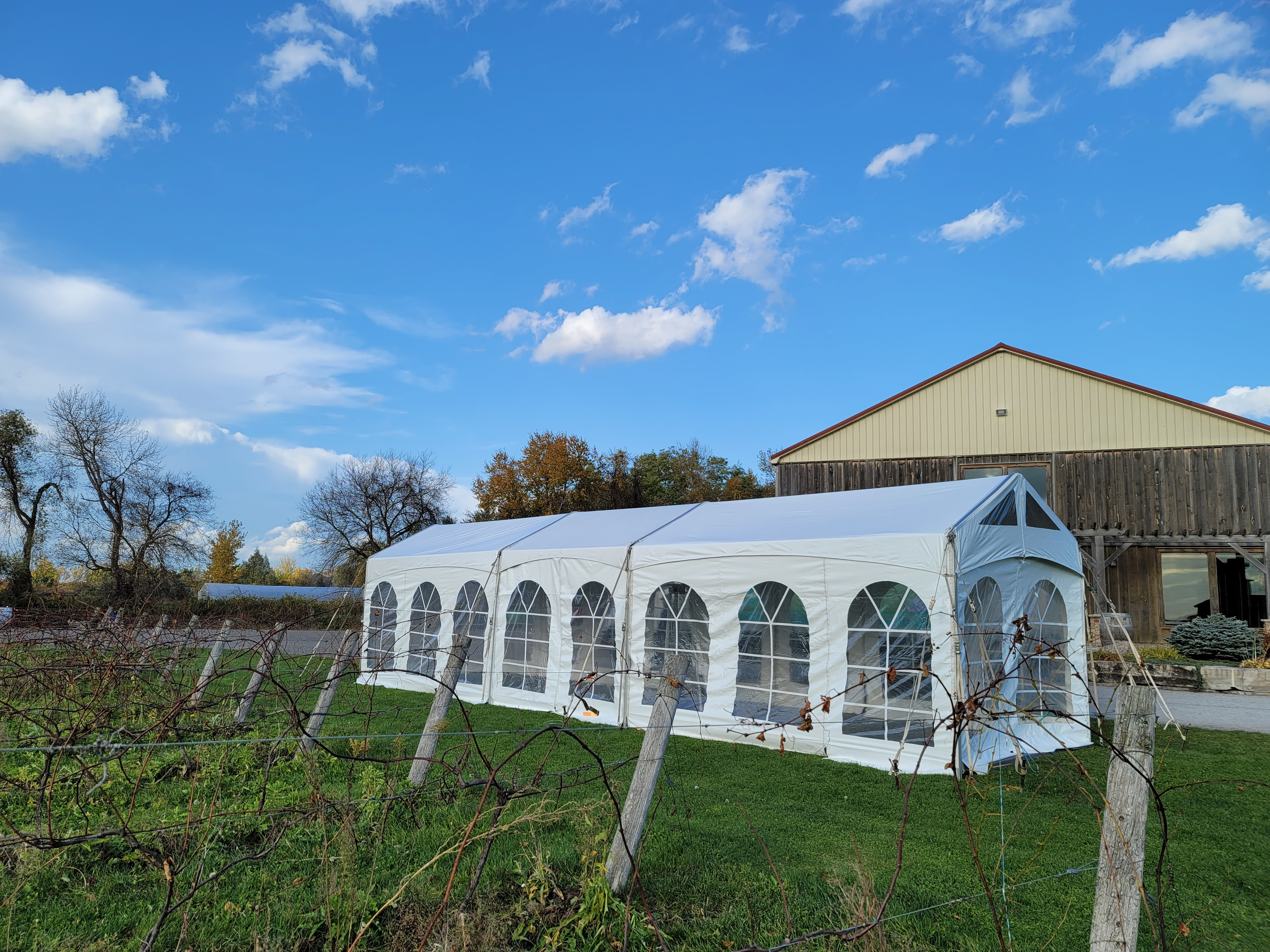 10X20 ULTIMATE FRAME WHITE TOP TENT