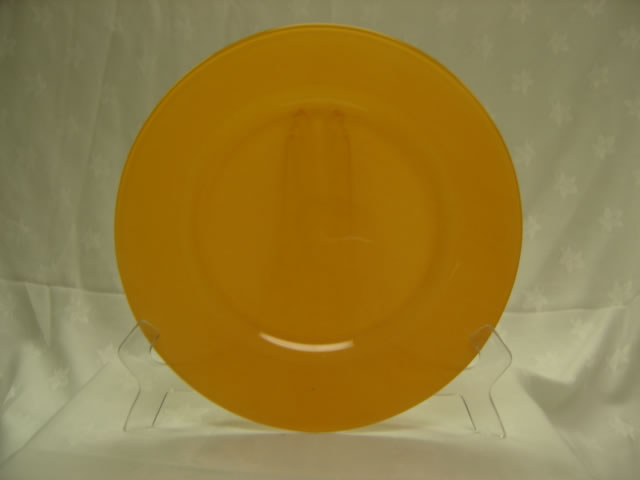 PRESENTATION PLATE 12" - ORANGE