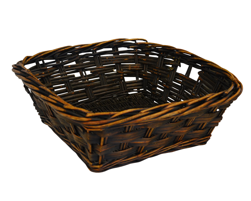 LARGE WICKER BREAD BASKET	