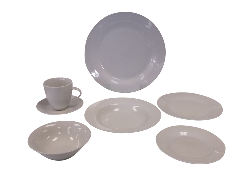 Nova White Rimmed Soup/Pasta/Salad Bowl