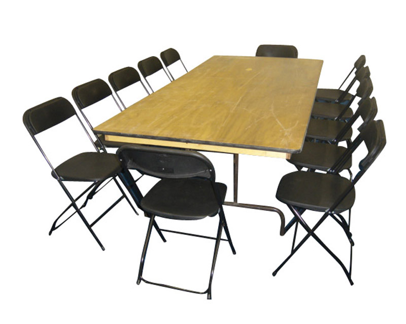 RECTANGULAR 8' x 42" WIDE (Seats 8 to 10)