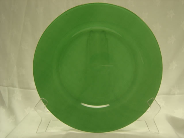 PRESENTATION PLATE 12" - GREEN