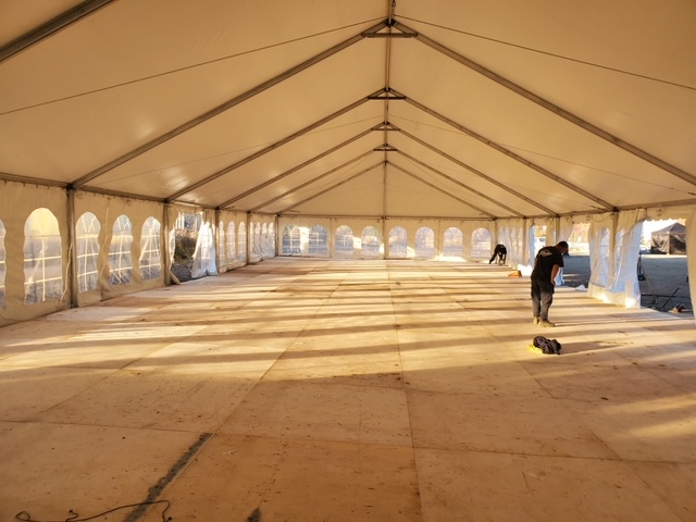 Plywood Tent Flooring